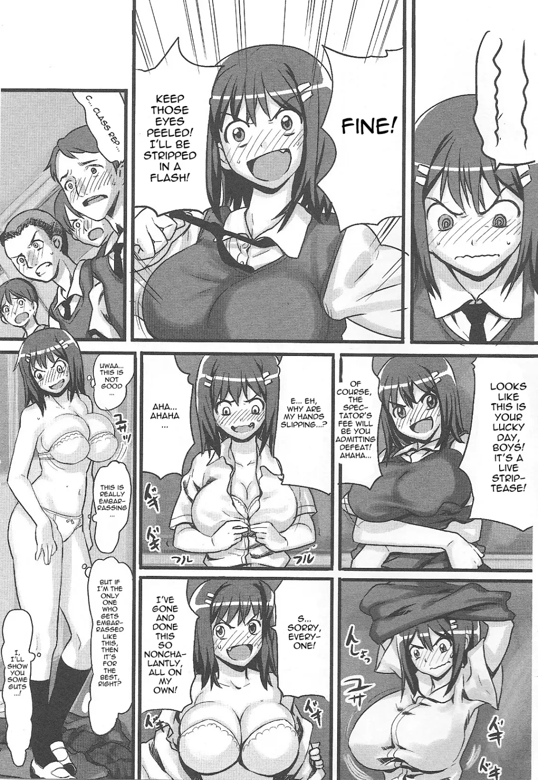 [Nanashi] Iin-chou wa Suppon Pon | The Class Rep is Buck Naked Fhentai.net - Page 3