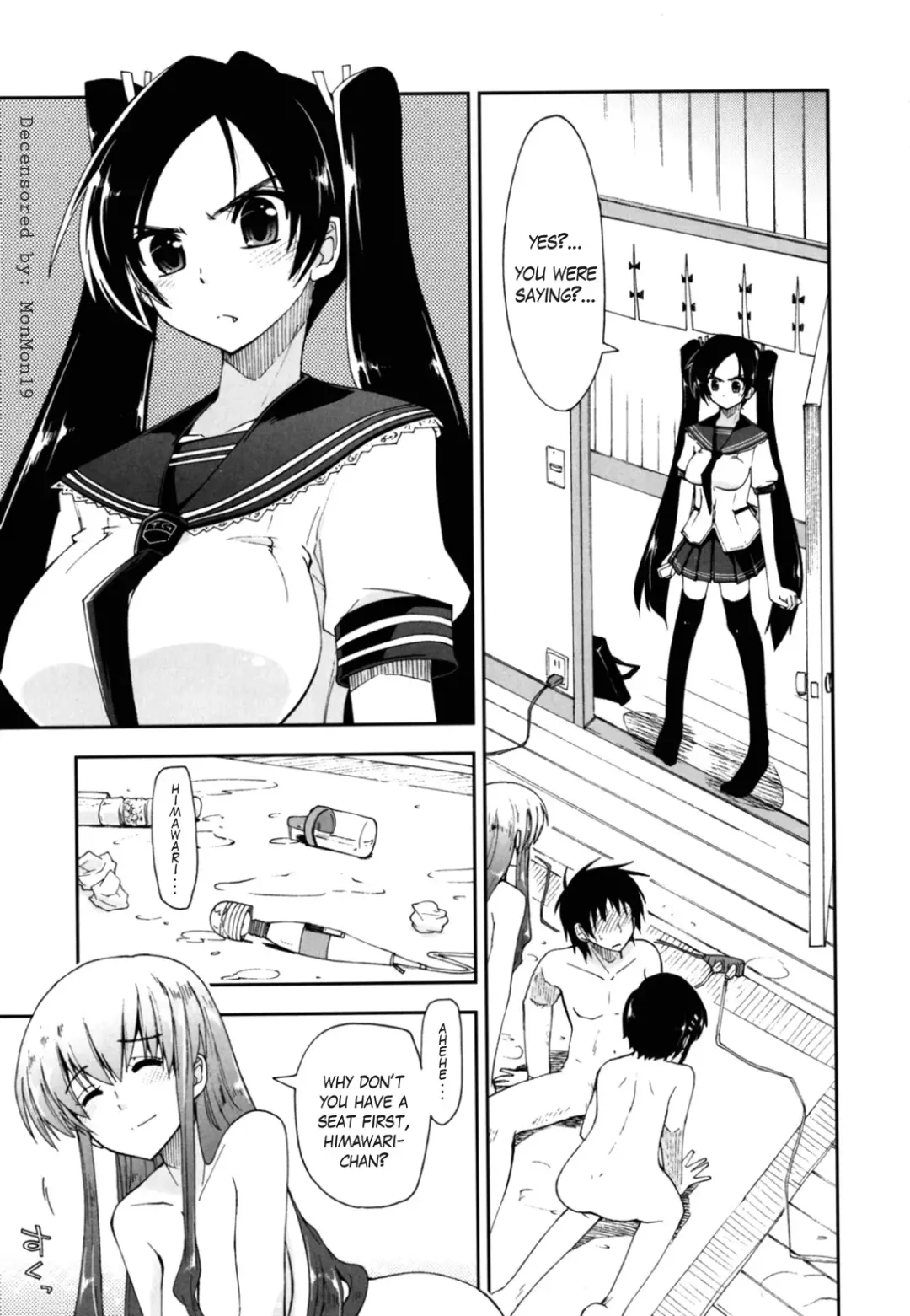 [Kamino Ryu-ya] Mosaic x Sanshimai - Mosaic x Three Sisters Genteiban (decensored) Fhentai.net - Page 128