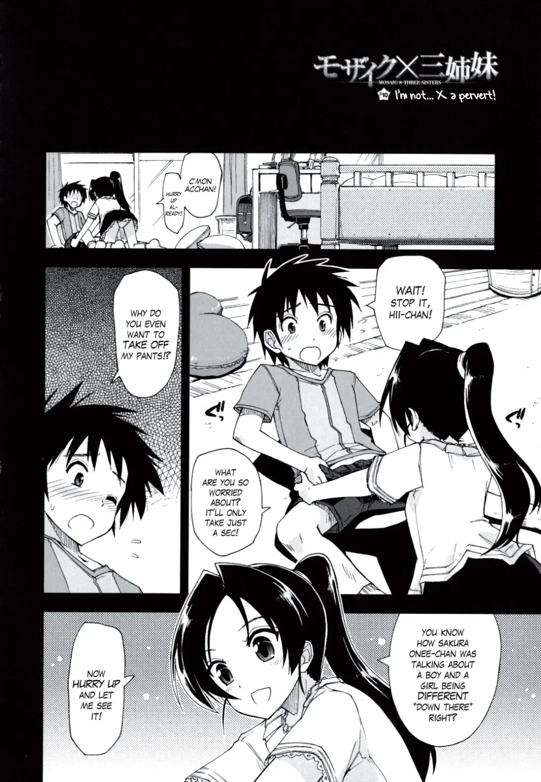 [Kamino Ryu-ya] Mosaic x Sanshimai - Mosaic x Three Sisters Genteiban (decensored) Fhentai.net - Page 165