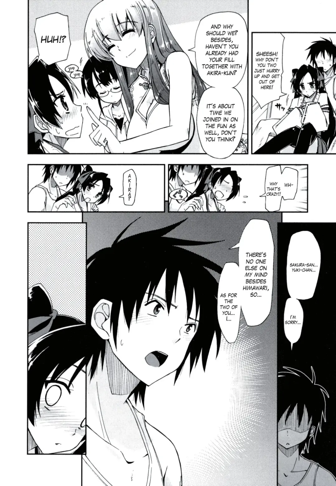 [Kamino Ryu-ya] Mosaic x Sanshimai - Mosaic x Three Sisters Genteiban (decensored) Fhentai.net - Page 171