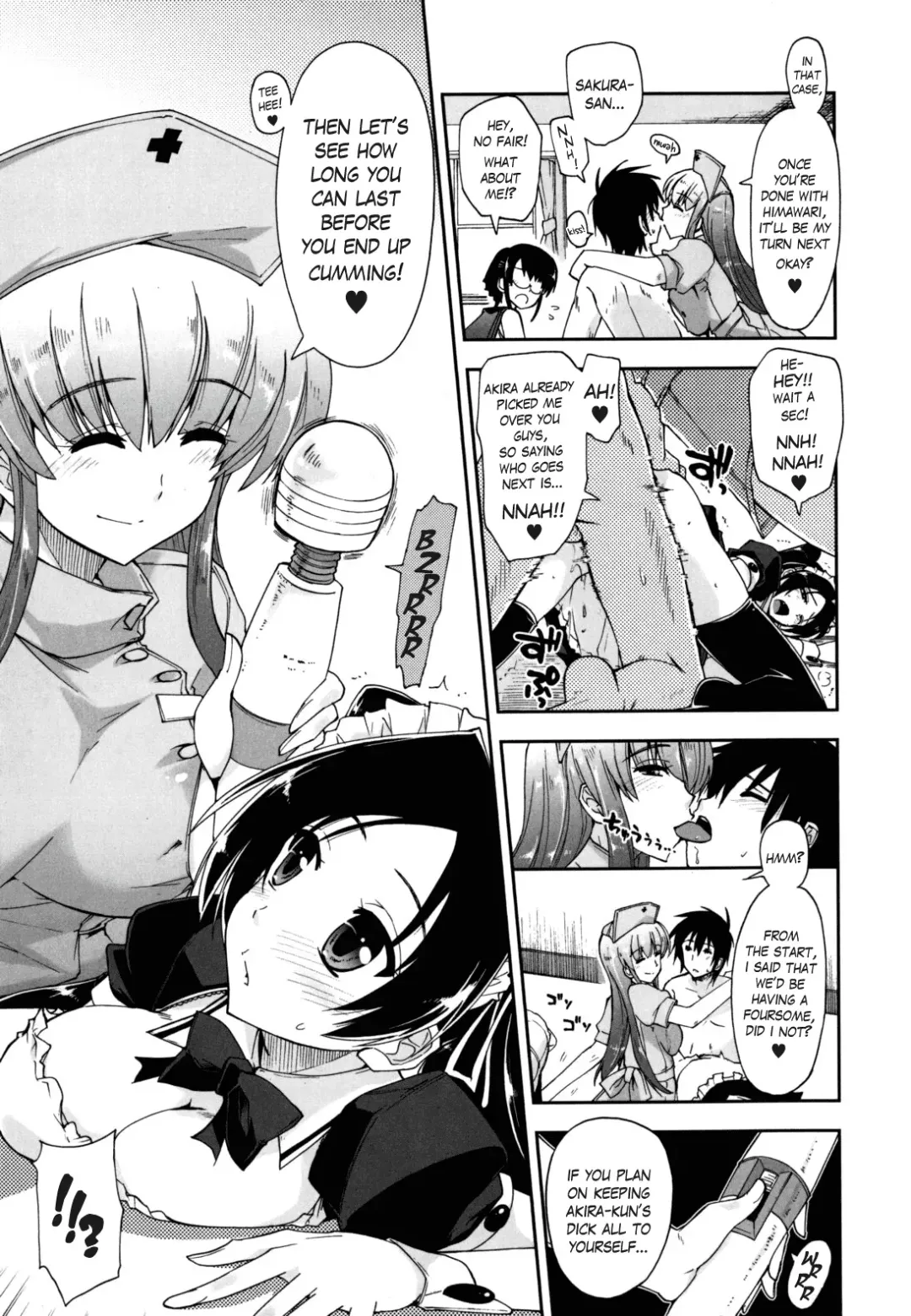 [Kamino Ryu-ya] Mosaic x Sanshimai - Mosaic x Three Sisters Genteiban (decensored) Fhentai.net - Page 182