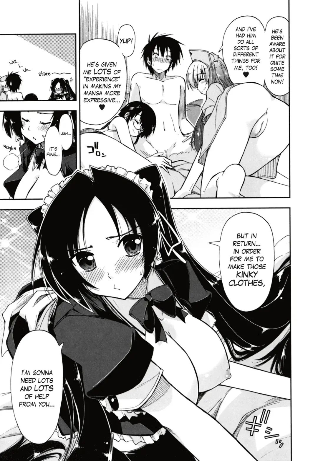 [Kamino Ryu-ya] Mosaic x Sanshimai - Mosaic x Three Sisters Genteiban (decensored) Fhentai.net - Page 203