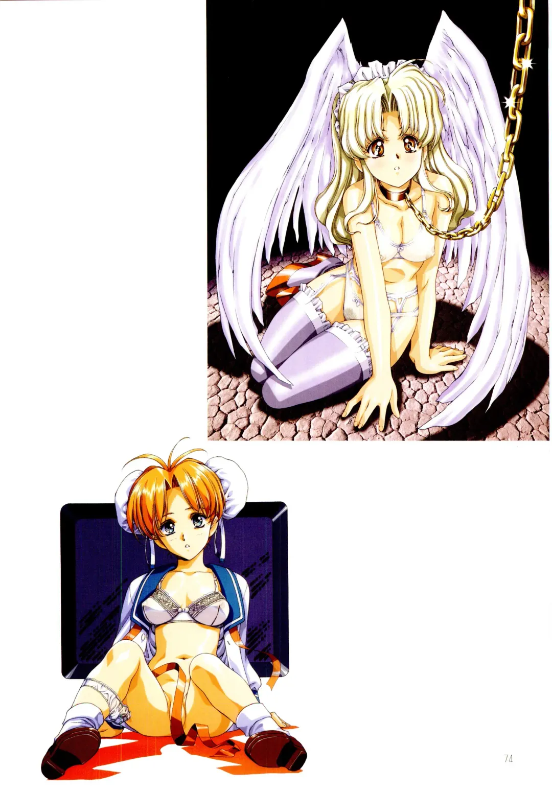 [Urushihara Satoshi] Urushihara Satoshi Illustration Shuu Love Hadaka Mai Fhentai - Page 73