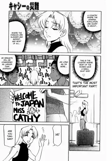 [Koshow Showshow] Kyonyuu Inran Choukyou ~Cathy no Sainan~ | Large Tits Slutty Training ~Cathy's Calamity~ Ch. 1 Fhentai - Page 11