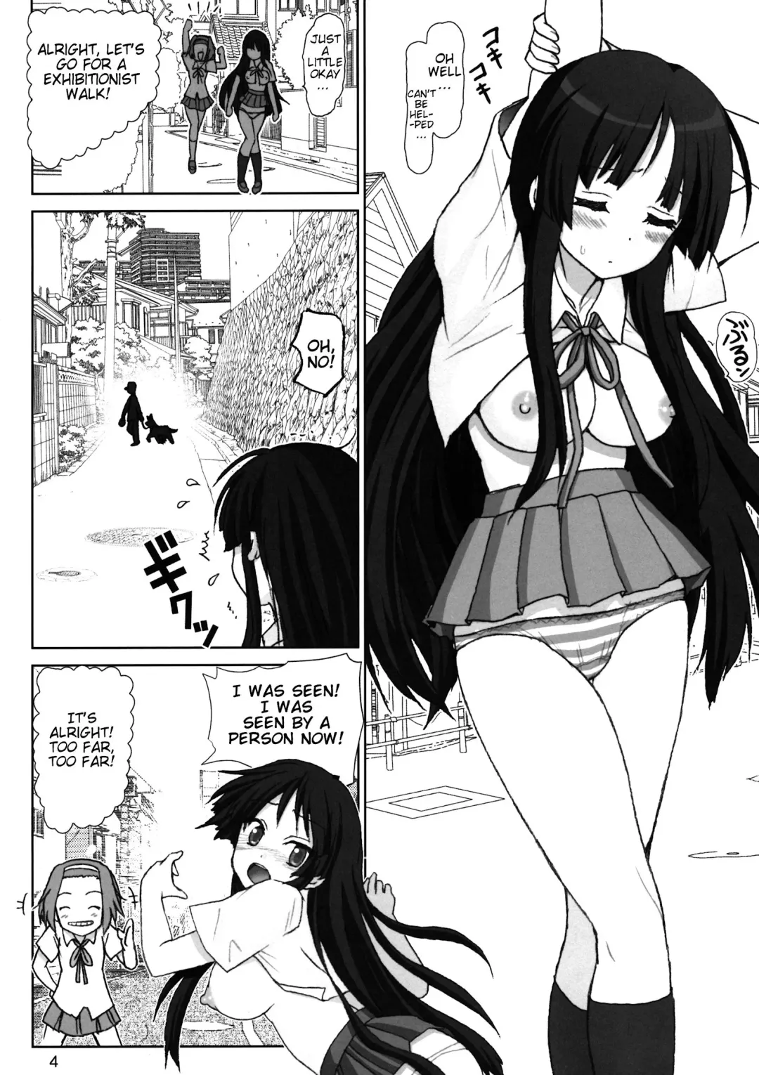 [Haruki Genia] Mio-chan no Jakuten Kokufuku Daisakusen!! | The Master Plan to Conquer Mio's Fears! Fhentai - Page 4