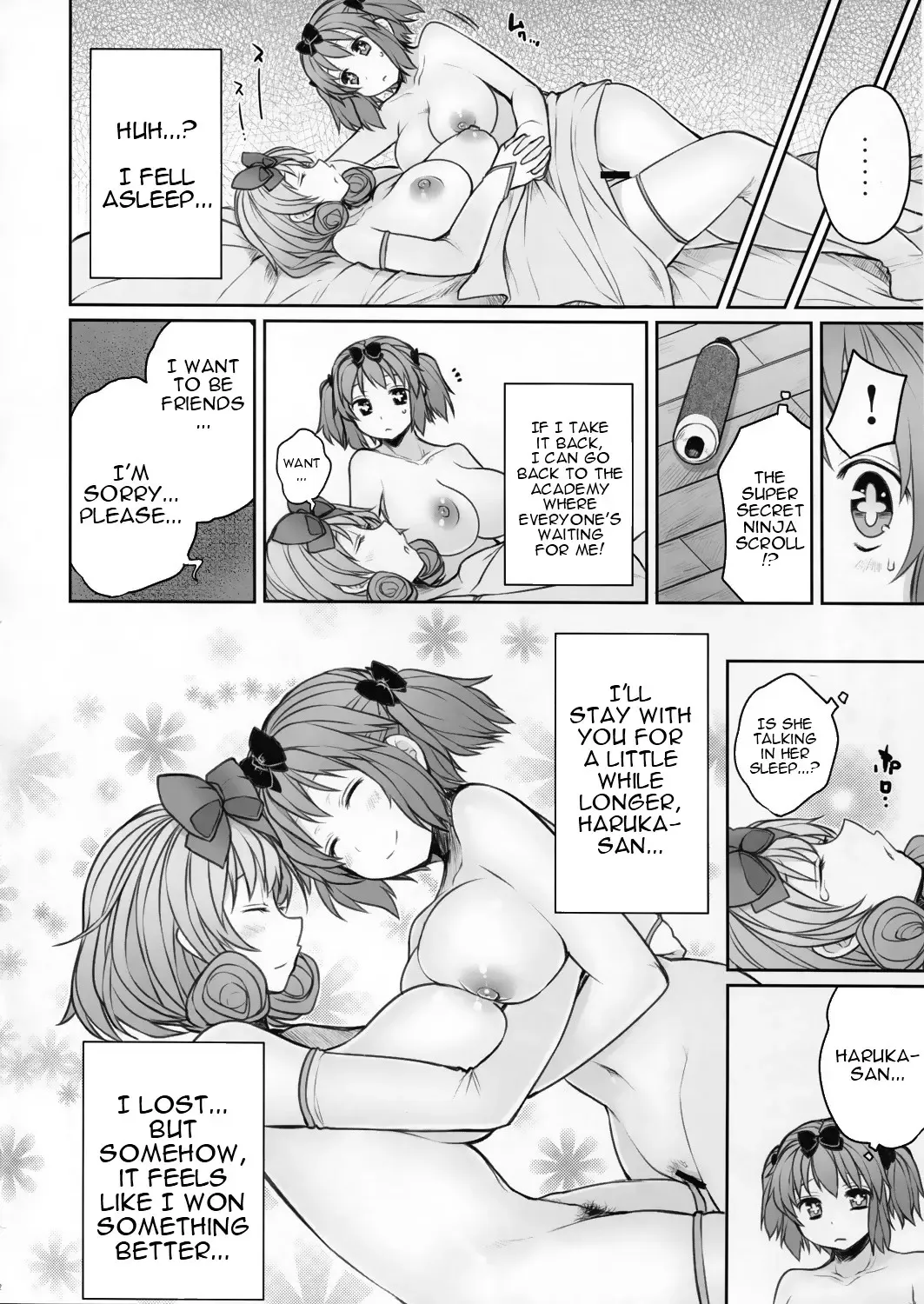 [Mukoujima Tenro] Senran Chichi Ninmai 2 - Hibari Tai Haruka no Maki Fhentai - Page 24