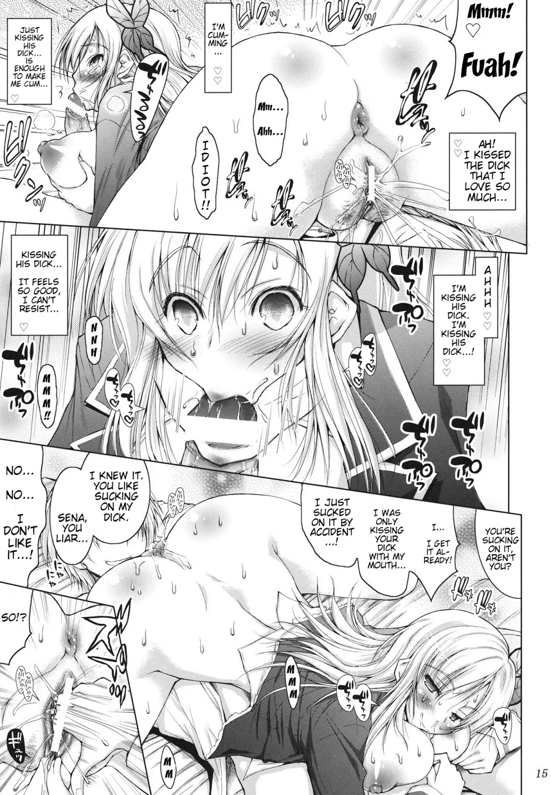 [Yameta Takashi] Torotoro Sena no Hatsujou Chinpo Shibori Fhentai - Page 14