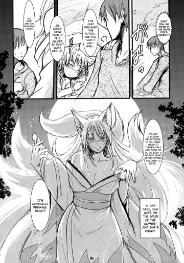 [Badhand] Enju no Mori -Byakko no Mori Gaiden- | Enju's Forest - The White Fox's Forest - Side Story Fhentai - Page 5