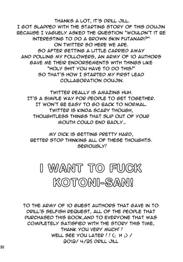 Kotoni-san o ○○ Shitai! | I Want to Fuck Kotoni-san Fhentai - Page 38