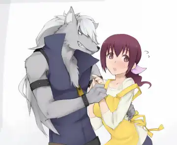 Read [Abubu] Hoshizora-taku ni Isourou shiteru Wolfrun ga Ikuyo ni Hankyousei Sex Zanmai | A Freeloading Wolfrun coerces Ikuyo into having sex - Fhentai