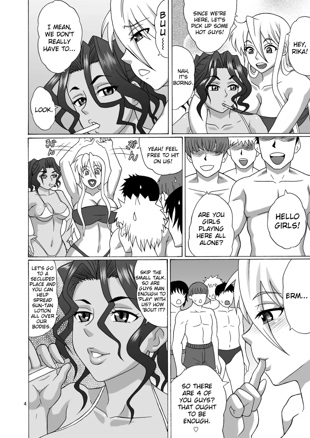 [Hiraizumi Kou] Beach no BITCH Fhentai - Page 3