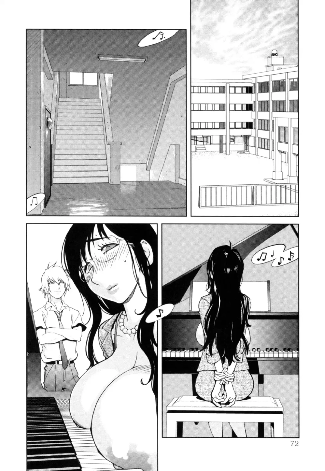 [Kotoyoshi Yumisuke] Kumikyoku Mitsunyuu - Mammosus Vacca Narratio Fhentai - Page 73