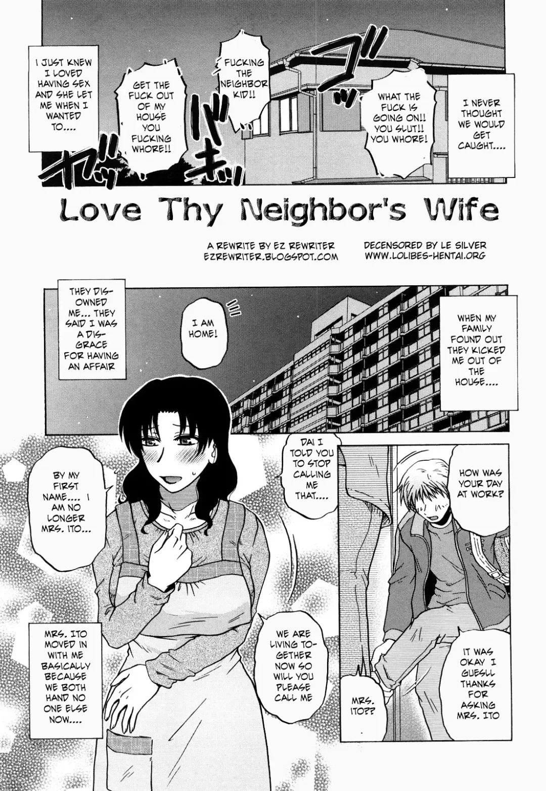 [Kurumiya Mashimin] Love Thy Neighbor's Wife (decensored) Fhentai - Page 3