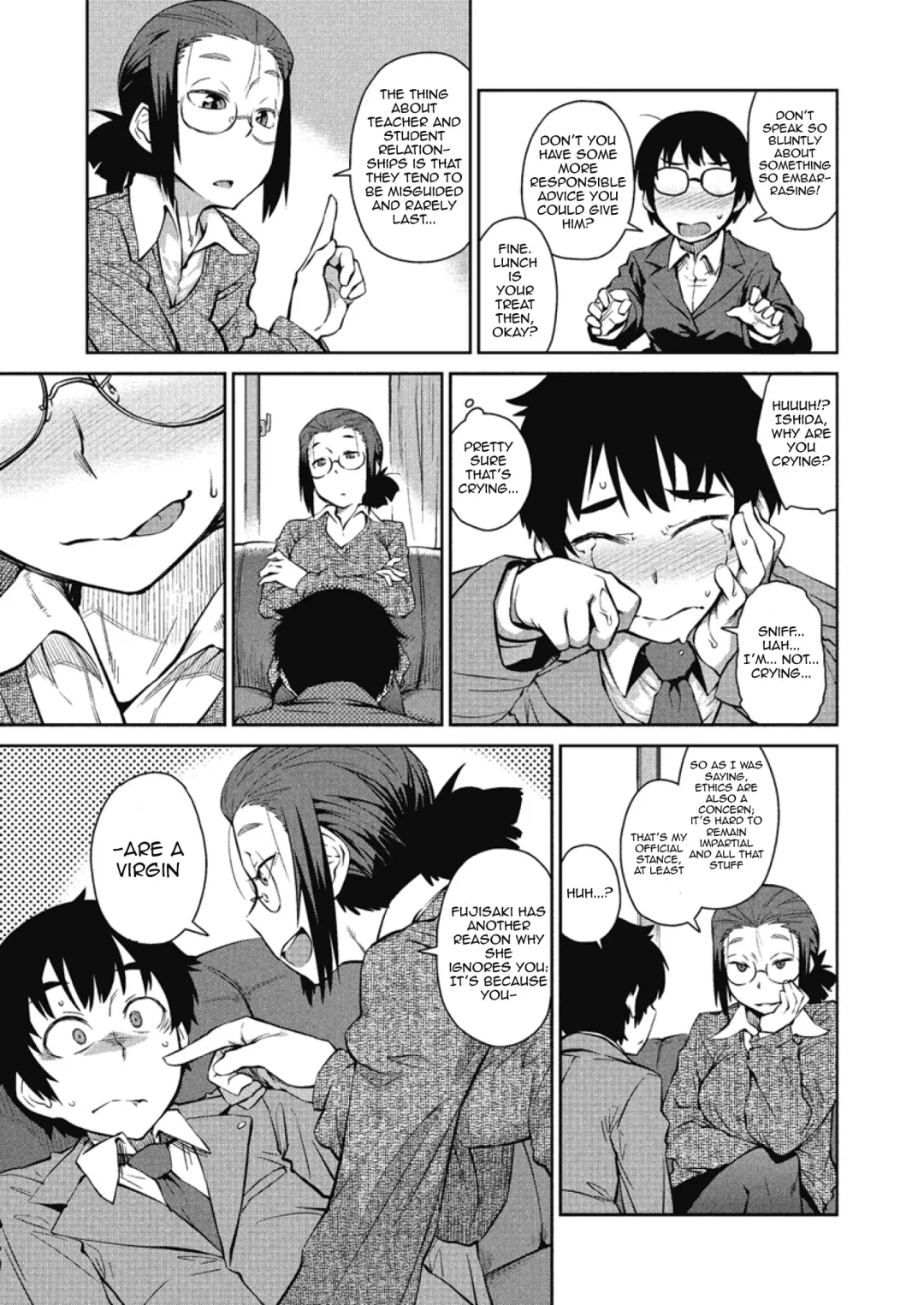 [Shimimaru] Itadaki! Seito Shidou | Receiving! Guidance Counseling Fhentai.net - Page 3