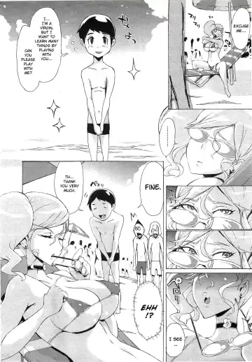 [Yunioshi] Mizugi Onee-san o Meguru Bouken | Adventure with Bikini Onee-san Fhentai.net - Page 4