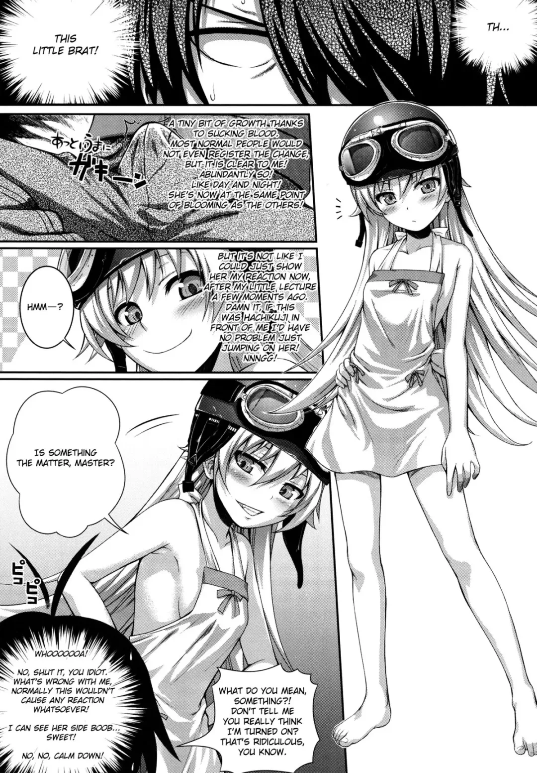 [Shimanto Shisakugata] SAKKN Shinobu no Araragi Koyomi Kansatsu Nikki | SAKKN - Shinobu's Observation Diary of Araragi Koyomi Fhentai - Page 18