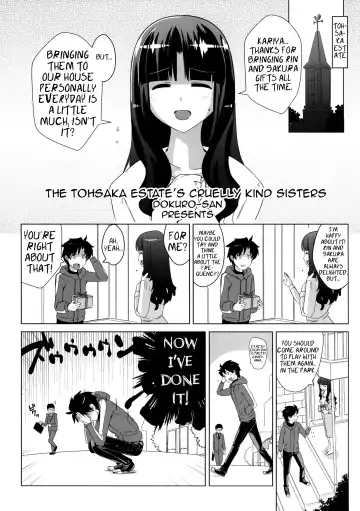 [Dokurosan] Tohsaka-tei no Hidoku Yasashii Shimai + Paper Fhentai.net - Page 2