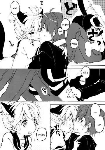 [Non] Nuko Len-kyun to Nuko Nuko suru Hon. | Kitty Kitty Bang Bang with Catboy Len Fhentai - Page 9