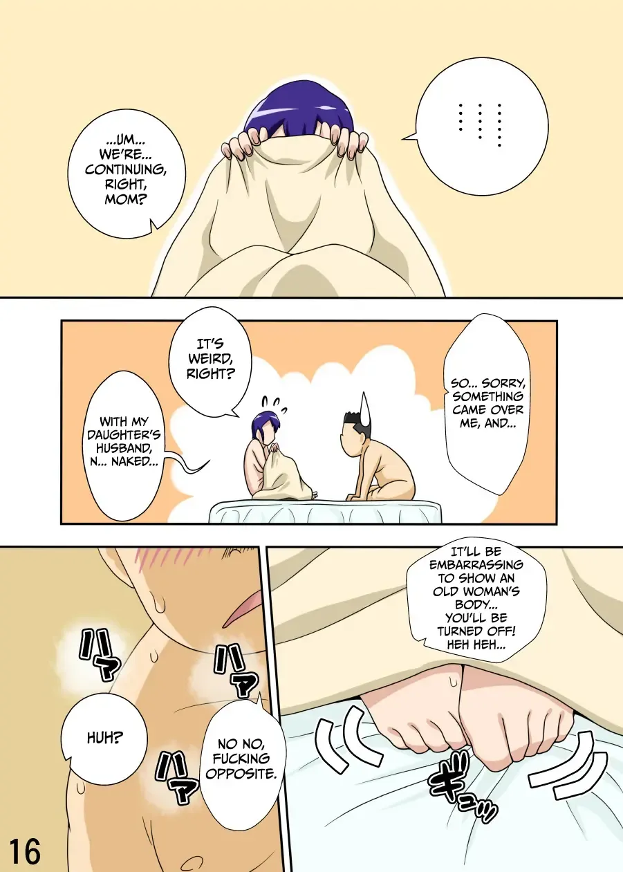 Yome ga Hataraiteru Aida, Okaasan ga Suru Kubiwa. | While My Wife's Working, I'll Collar Her Mother Fhentai.net - Page 15