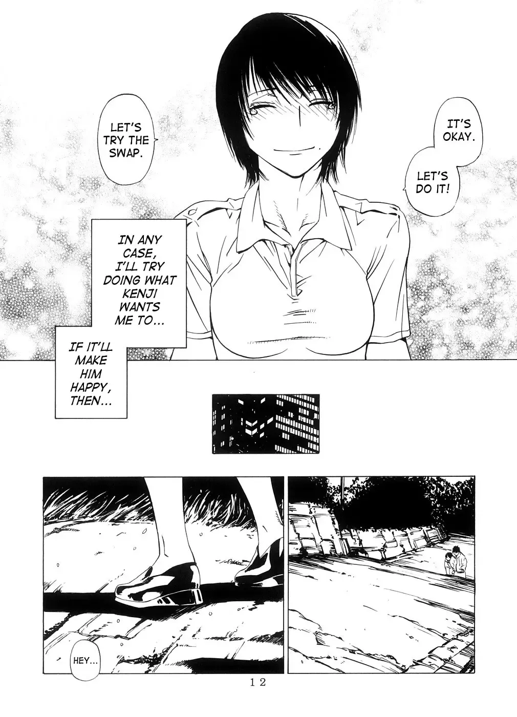 [Ootsuka Kotora] Kousa Suru Osu to Mesu -Ochiteiku Haruka- | Crossing Man and Woman Fhentai - Page 11