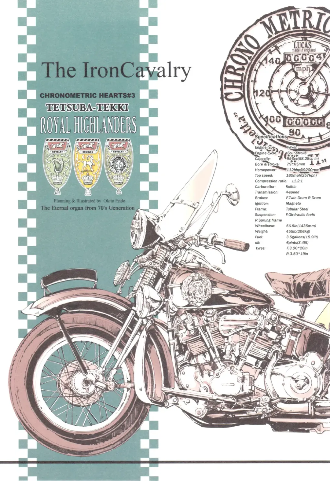 [Endou Okito] TETSUBA-TEKKI CHRONOMETRIC HEARTS#3 ROYAL HIGHLANDERS + Paper Fhentai - Page 5