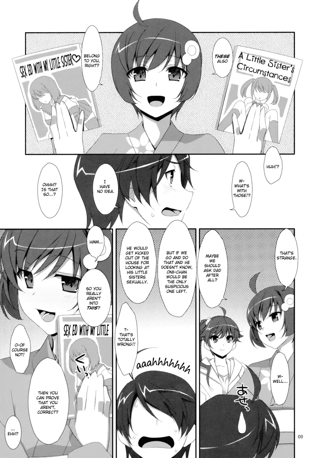 [Takei Ooki] Oniichan wa Imouto ni Yokujou Shitari Shinaiyone Fhentai - Page 8