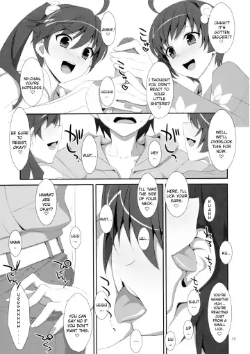 [Takei Ooki] Oniichan wa Imouto ni Yokujou Shitari Shinaiyone Fhentai - Page 12