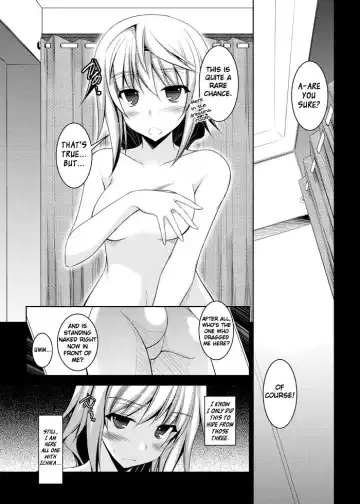 [Ibuki Pon] "Choudokyuu no Touhenboku" na Ichika ga Charl to Shichakushitsu de ○○ suru Kobanashi | Story About What Ichika,One of the Most Dense Oaf Ever,and Charl did in the Fitting Room - Fhentai.net