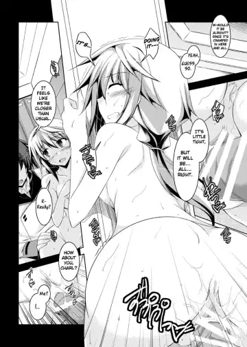 [Ibuki Pon] "Choudokyuu no Touhenboku" na Ichika ga Charl to Shichakushitsu de ○○ suru Kobanashi | Story About What Ichika,One of the Most Dense Oaf Ever,and Charl did in the Fitting Room Fhentai.net - Page 4