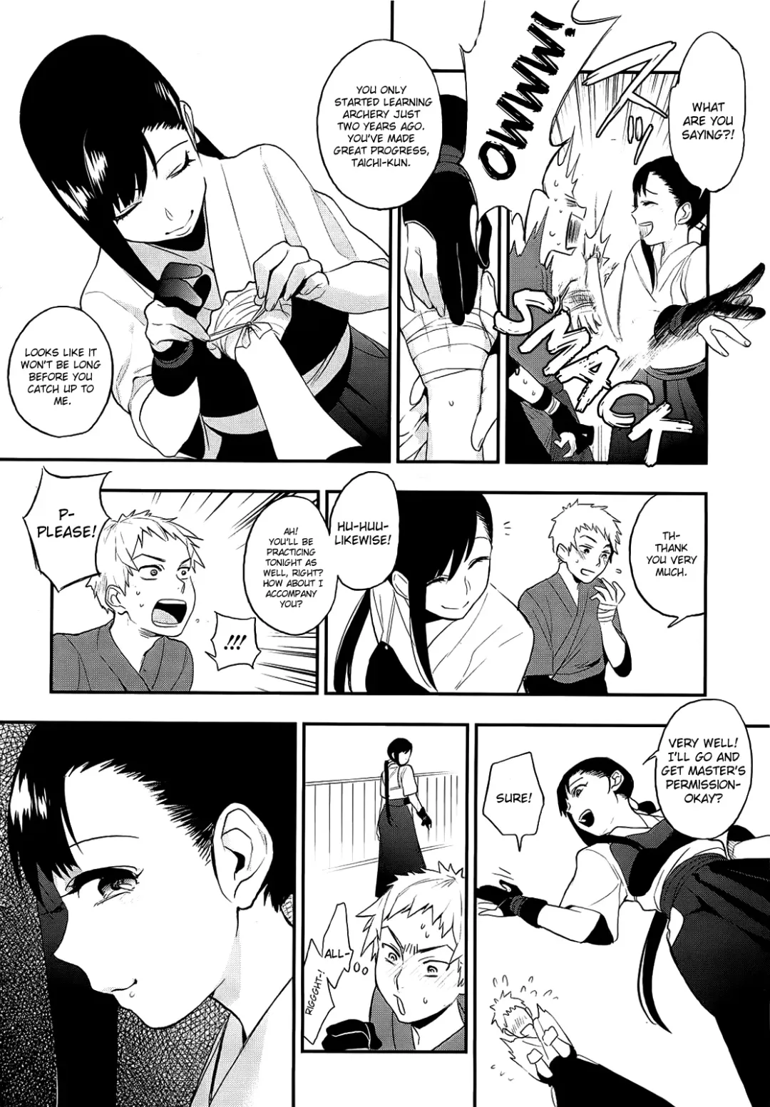 [Igumox] Mitsugake no Senpai | Senpai's Sweet Archery Glove Fhentai.net - Page 4