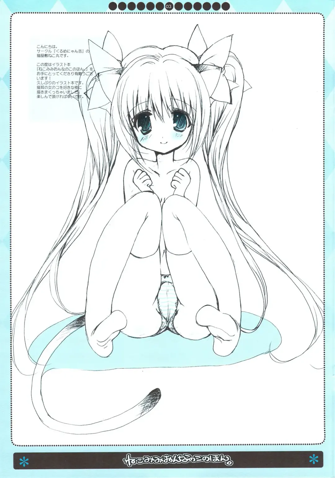 [Nekoyashiki Nekomaru] Nekomimi Onna no Ko no Hon Fhentai - Page 2