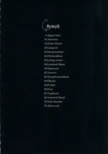 Bestiary II -Monster Daihyakka- Fhentai - Page 5