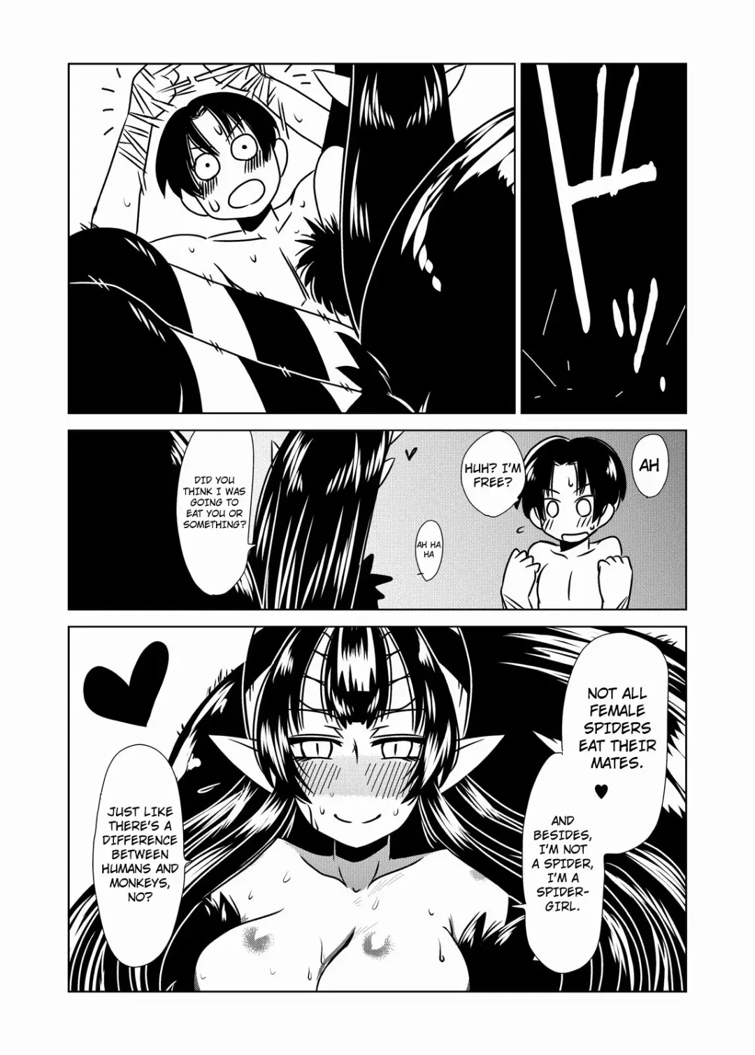 [Hroz] Go Go Kumo Musume. | Spider Girl Go-Go Fhentai - Page 22