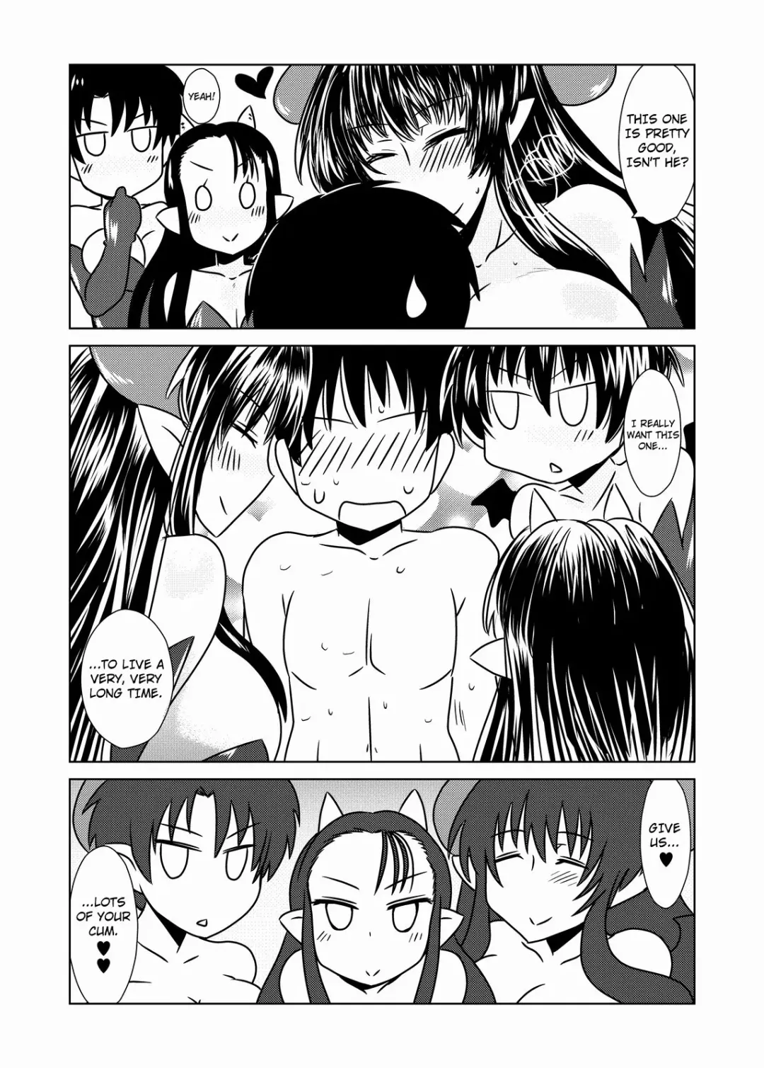 [Hroz] Succubus no San Shimai | Three Succubus Sisters Fhentai - Page 21