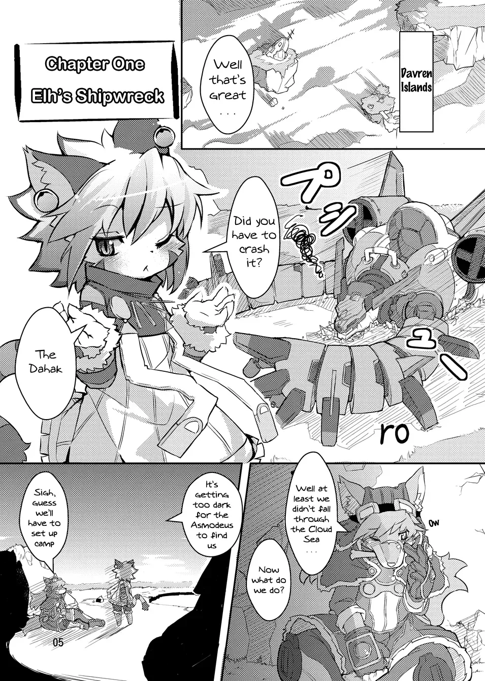 [Ro] elhtored | Elh to Red Ch.1: Elh's Shipwreck Fhentai.net - Page 4