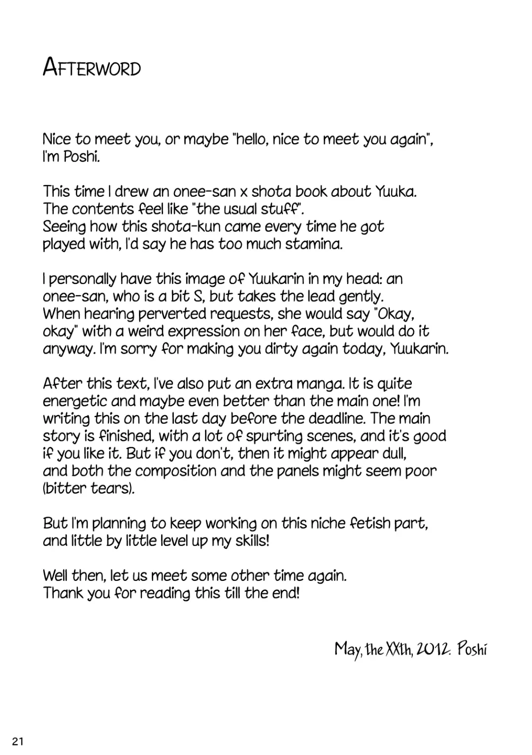 [Poshi] Yuuka Poisoning Fhentai - Page 21