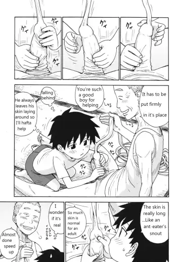 [Karma Tatsurou] Jiichan to Kukitarou | Grandpa's Taro-Stem Fhentai.net - Page 3