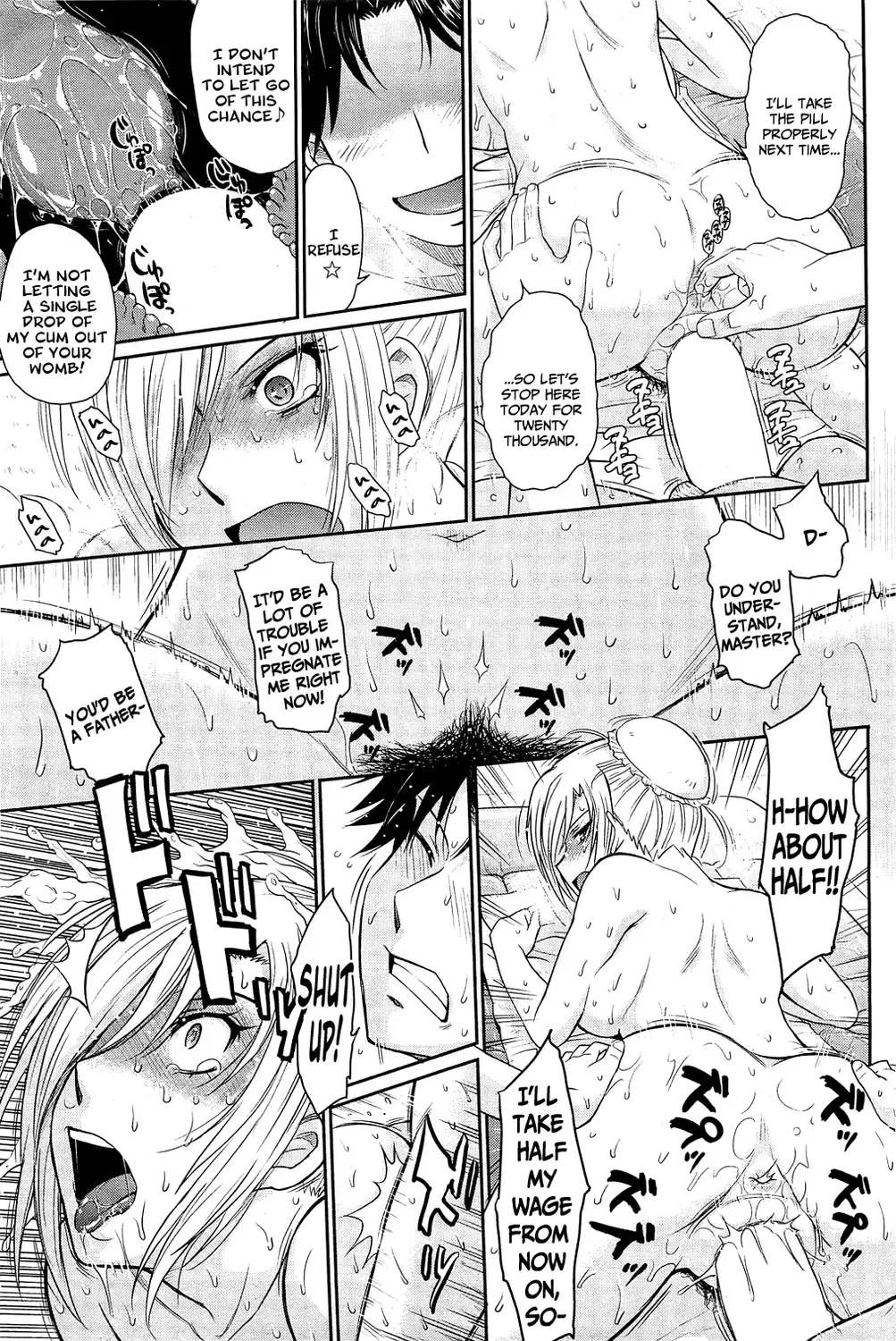 [Tsukino Jyogi] Zannen Ouji to Dokuzetsu Maid | Pathetic Prince & Spiteful Maid Ch. 1-2 Fhentai.net - Page 43