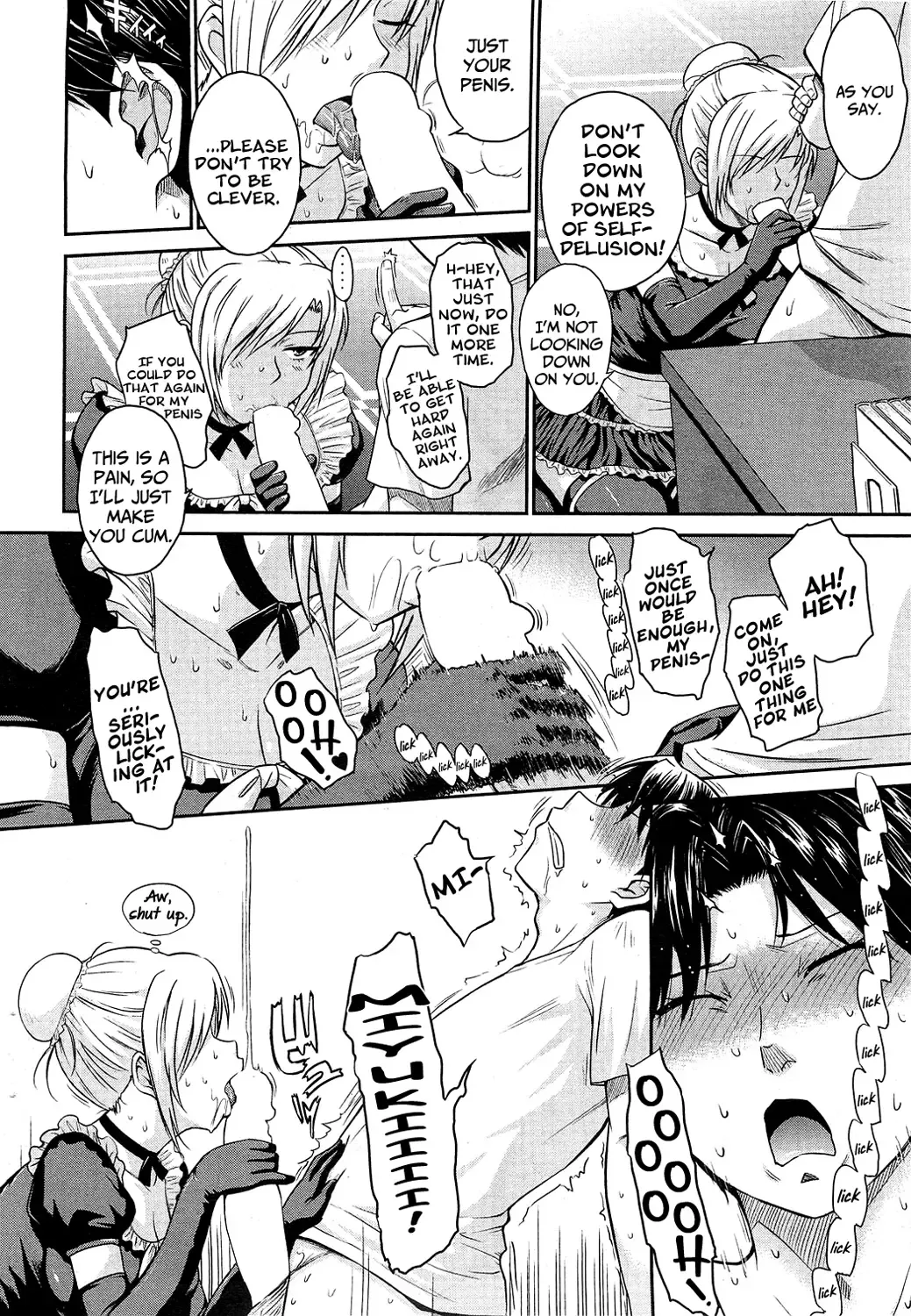 [Tsukino Jyogi] Zannen Ouji to Dokuzetsu Maid | Pathetic Prince & Spiteful Maid Ch. 1-2 Fhentai.net - Page 8