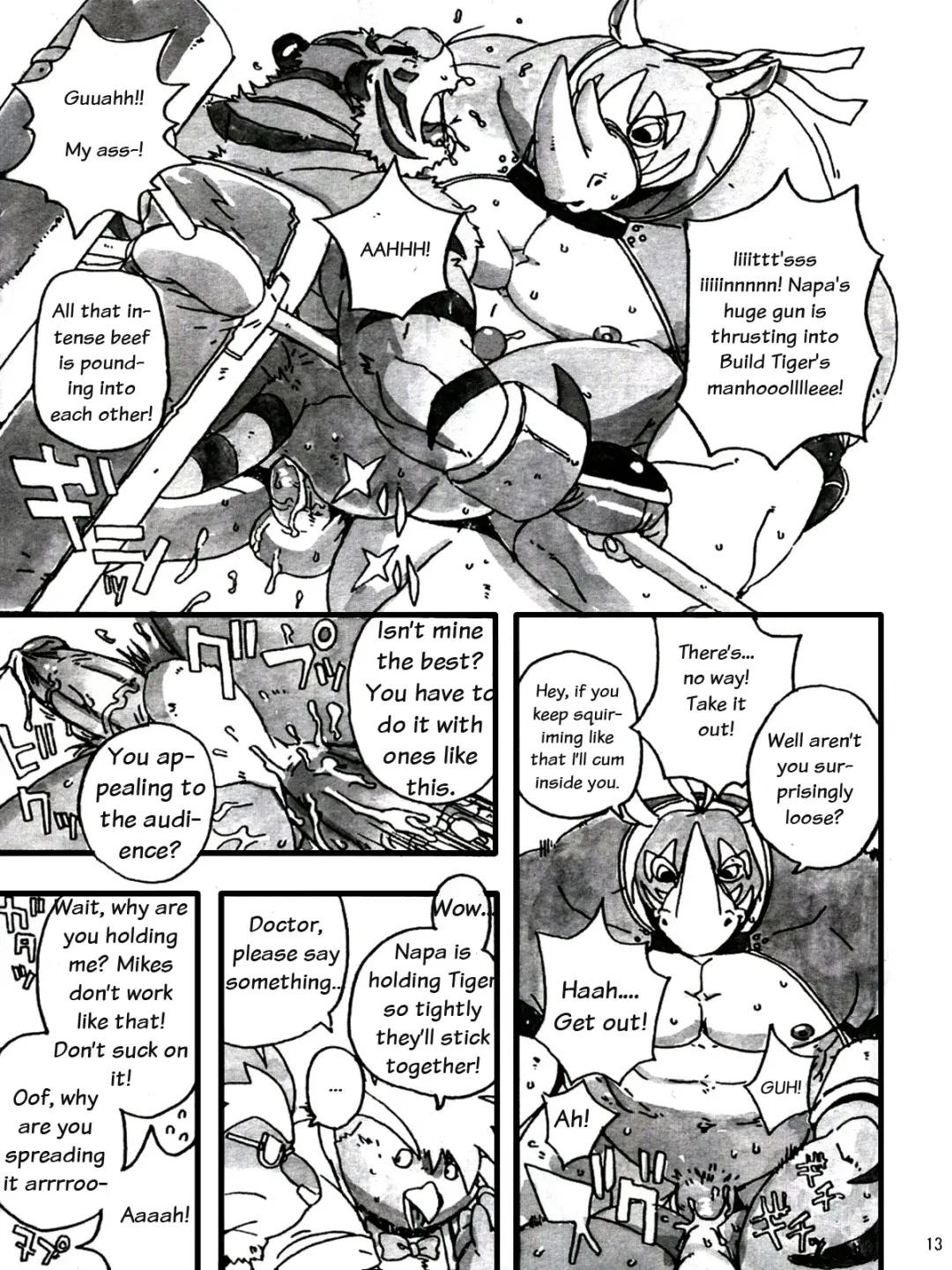[Gamma] Choujuu Gasshin Build Tiger 7 | Super Beast Fusion Build Tiger 7 Fhentai - Page 15