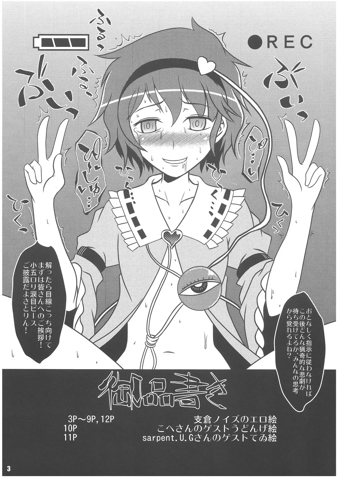 [Hasekura Noise] (Reitaisai 8EX) [Kasou Genjitsu (Hasekura Noise)] [Exhibition] (Touhou Project) Fhentai.net - Page 2