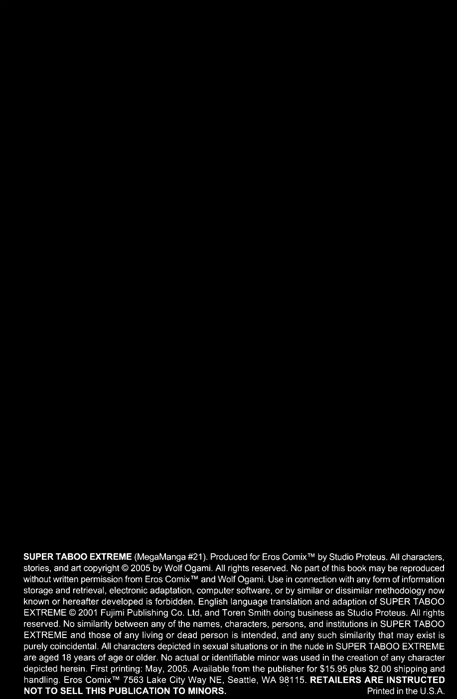 [Ogami Wolf] Super Taboo Extreme Ch. 1 Fhentai - Page 2