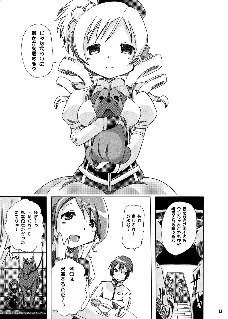 [Chikiko] pleco-de;T "Juukan Madoka Magica" Fhentai - Page 11