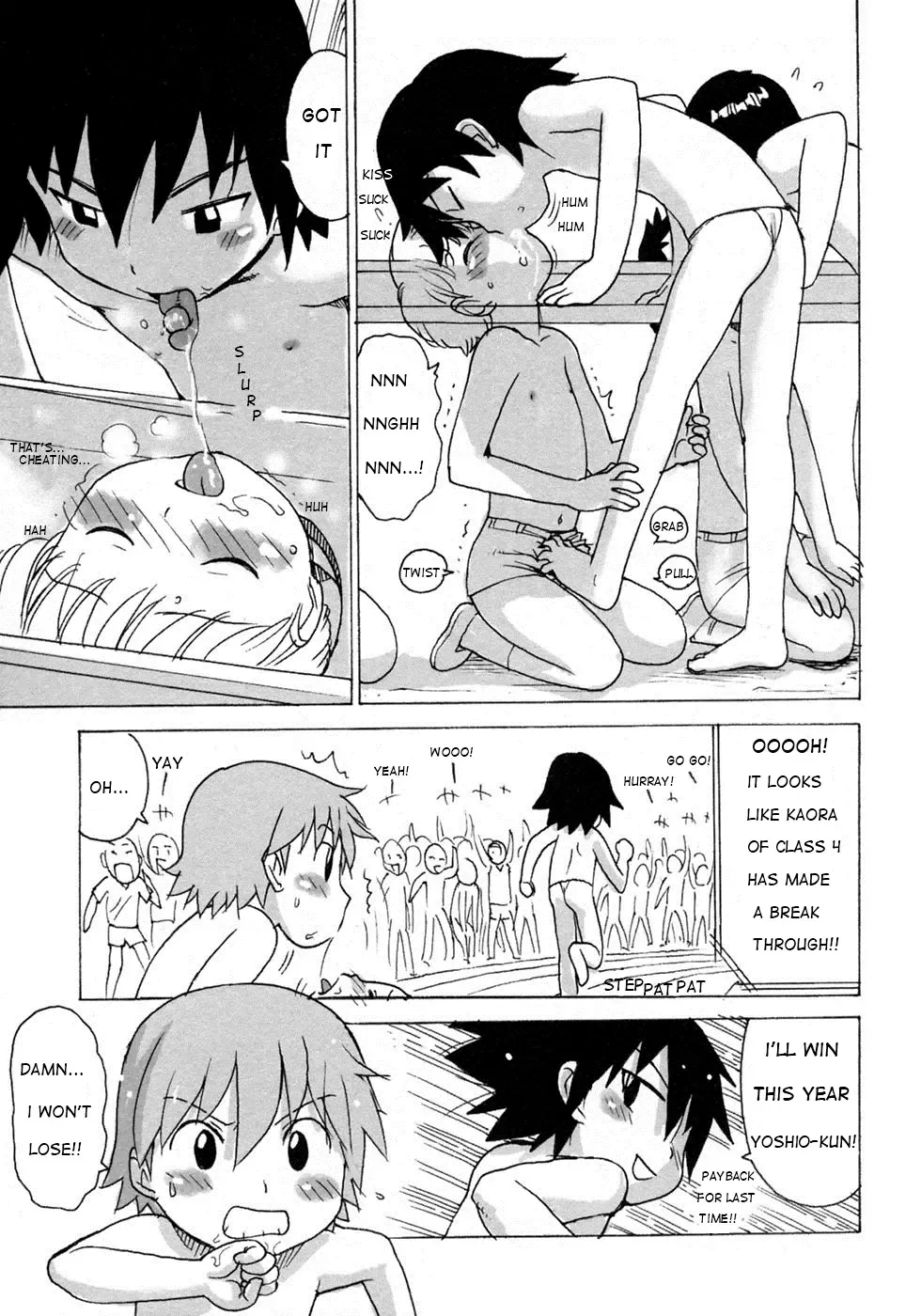 [Karma Tatsurou] Shota-gaibutsu Kyousou | Shota Obstacle Race Fhentai.net - Page 5