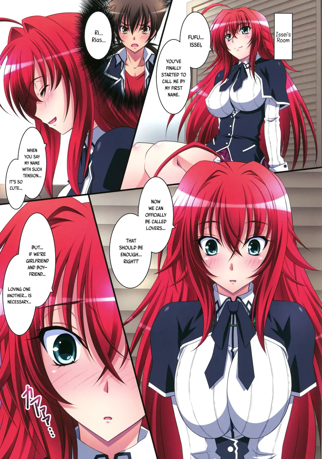 [Izumi Mahiru] Scarlet princess "Rias Daisuki!" | Scarlet princess "I Love Rias!" Fhentai.net - Page 4