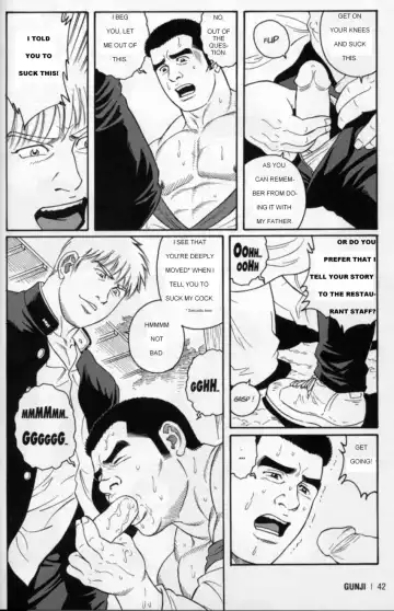 [Tagame Gengoroh] Gunji Fhentai - Page 38