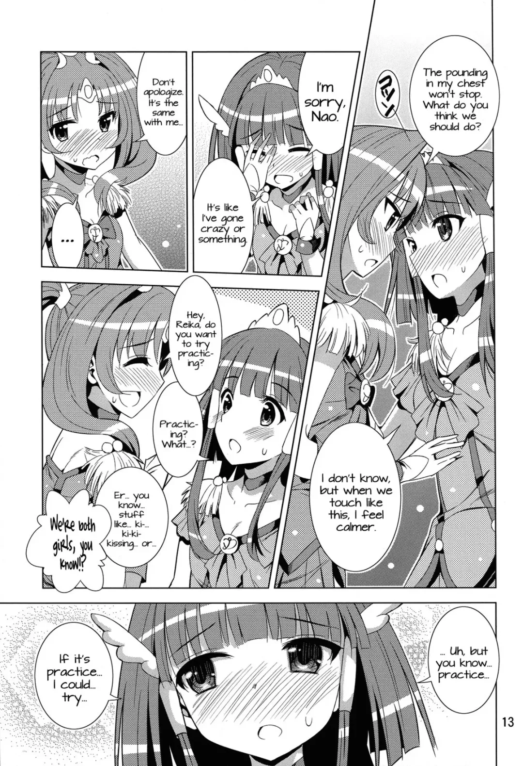 [Sabanoniwatori] ReiNao ga Muramura suru!? | Reika and Nao get turned on! Fhentai - Page 12
