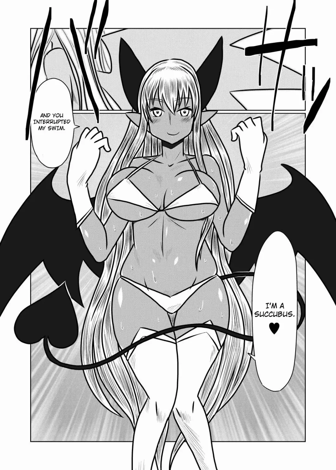 [Hroz] Kasshoku no Succubus-san to. | With a Suntan Succubus Fhentai.net - Page 5