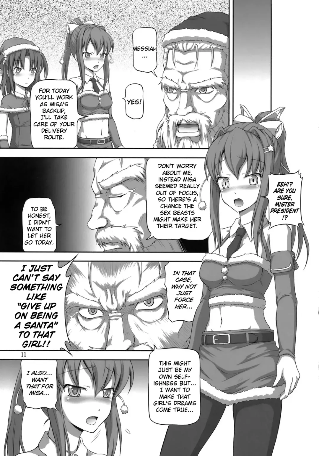 [Dawy] Futanari Santa-chan Duo! Fhentai - Page 10