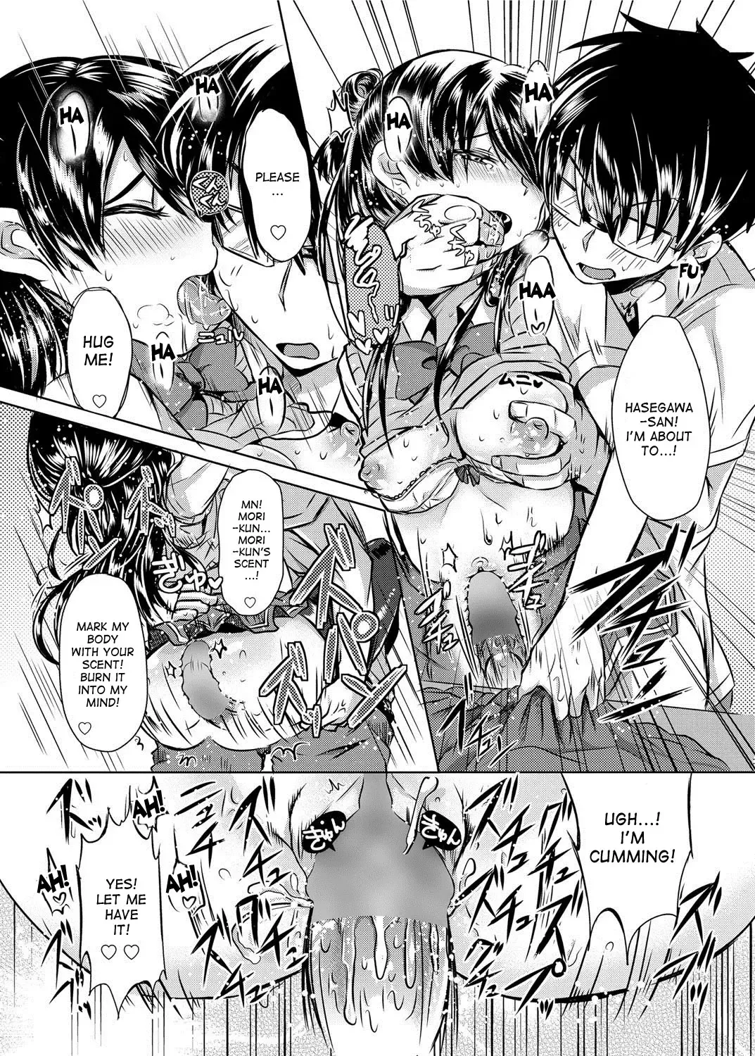 [Kamiya Zuzu] Hasegawa-san to Mori-kun | Hasegawa-san and Mori-kun Fhentai.net - Page 16